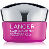 LANCER CAVIAR LIME ACID PEEL crema exfolianta pentru luminozitate si hidratare 50 ml