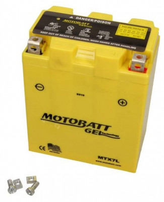 Baterie Moto Motobatt 7Ah 105A 12V MTX7L foto