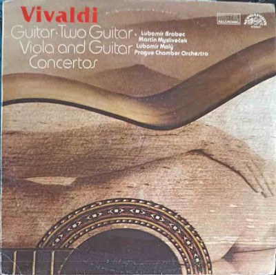 Disc vinil, LP. Guitar Concertos-ANTONIO VIVALDI foto