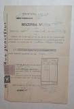 Recepisă Ministerul Justiției 1920 &ndash; Drepturi de exploatare petrol și ozocerită