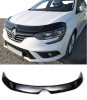 Deflector Capota Renault Megane 4 (2016-2021) - Protectie Pietre, Insecte - Plastic ABS, Montaj Facil, ALM