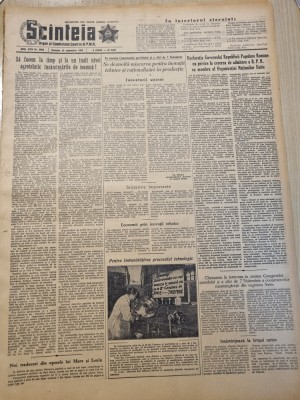 scanteia 26 septembrie 1954-art. baia mare,cluj,sibiu foto