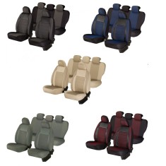Set huse scaune piele si textil compatibile VW PASSAT B7 (2010-2015) Elegance