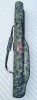 Geanta Pescuit Rigida 160cm, 3 Lansete cu Mulinete, Camuflaj, Impermeabila, Buzunar Picheti