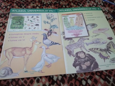 ATLASUL UNIVERSULUI VIU VOL 1+2 foto
