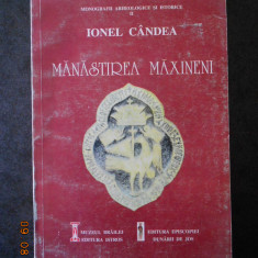 IONEL CANDEA - MANASTIREA MAXINENI (1996, format 21 x 30 cm, 280 pagini)