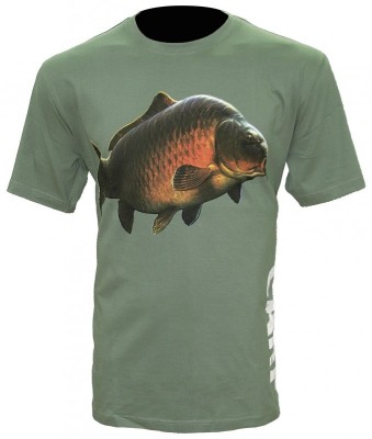 Tricou Carp T-Shirt Olive/Green XL - Zfish foto
