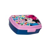 Caserola pentru alimente, Minnie, Roz, pentru copii, Fete, 17.5x14x6cm, 500 ml, ATU-086044, Oem