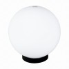 Glob Lampa Gradina Alb Erste, E27, IP44, Plastic, Exterior, Felinar Stalpi