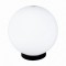Glob Lampa/ Stalp Gradina Alb