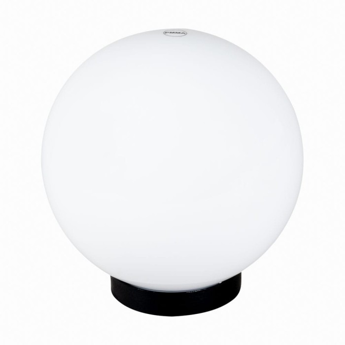 Glob Lampa/ Stalp Gradina Alb