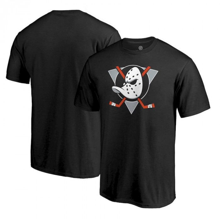 Anaheim Ducks tricou de bărbați Alternate Logo black - S