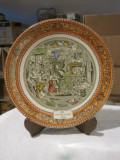ADAMS DECORATIVE PLATE - CHARLES DICKENS` `THE OLD CURIOSITY SHOP`