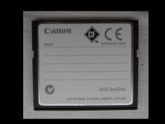 Card compact flash CF 32 MB foto