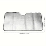 Parasolar auto universal 150&times;94 cm &ndash; protecție UV, Heat &amp; Snow Resistant