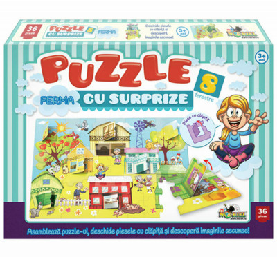 Puzzle Noriel - Ferma Cu Surprize, 36 Piese foto