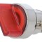 Comutator Rotativ 22mm cu LED Roșu IP66