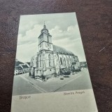 Carte Postala Brasov Biserica Neagra, 1927