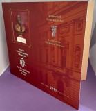 ROMANIA 2013 - LP 1996a, album filatelic - &hellip;PALATUL BANCII NATIONALE A ROMANIEI II &ndash; STATUI ALEGORICE, Nestampilat