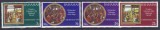DB1 Bahamas 1975 Pictura Religioasa Ghirlandaio Peruggino Craciun 4 v . MNH