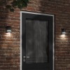 VidaXL Lampă exterioară de perete, negru, aluminiu turnat sub presiune 4006330