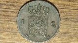 Olanda - moneda de colectie raruta - 1 cent 1863 - Willem III - stare foarte buna ! greu de gasit la asa calitate !
