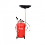 Extractor pneumatic pentru ulei, 8 Bar, 65 l, 4 x roti, Yato