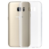 Husa Samsung Galaxy S7 Transparenta, Silicon TPU, Ultra Slim 0.3mm, Anti-soc, Anti-zgarieturi, Flippy