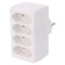Conector Alimentare AC Splitter 2P Alb