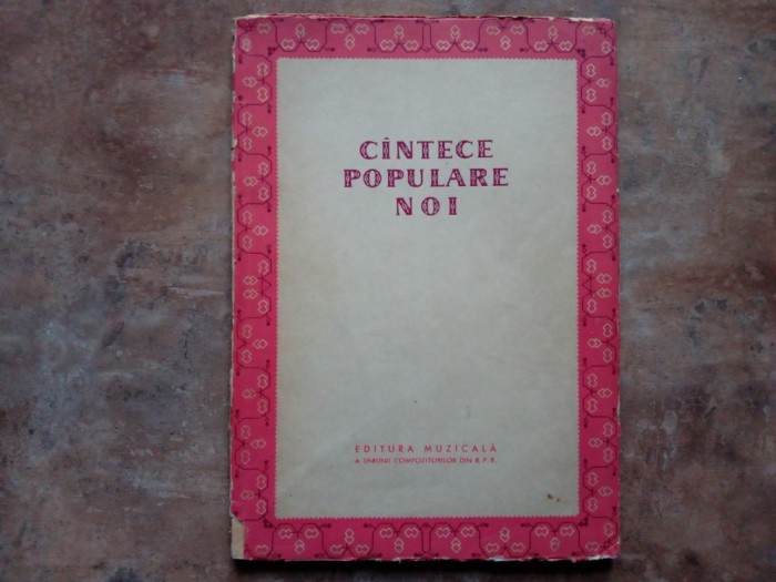 CANTECE POPULARE NOI , 1959