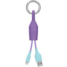 Cablu de date Belkin BEL-F8J173BT06IN-P MFI Mixit Clip Lightning Purple foto