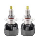Cumpara ieftin Set 2 LED-uri Auto Techstar&reg; 360, H7, 45w, 6000 Lumeni, 6500K, AUTO, 12-24 Volti, CSP, Canbus, Miez Cupru, Radiator Aluminiu