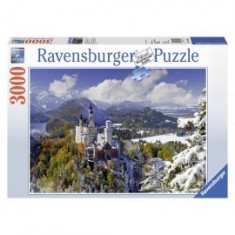 Puzzle castelul neuschwanstein iarna 3000 piese foto
