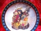 FARFURIE PORTELAN BRADEX COLECTIA WEIHNACHTSANGEL - INGERI DE CRACIUN 24 CM