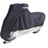 Husa pentru motocicleta Velmia, marime M, 205 x 90 x 120 cm, poliester, gri