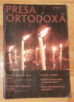Revista Presa ortodoxa Nr. 4 / 2009 foto