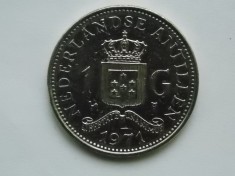 1 GULDEN 1971 ANTILELE OLANDEZE