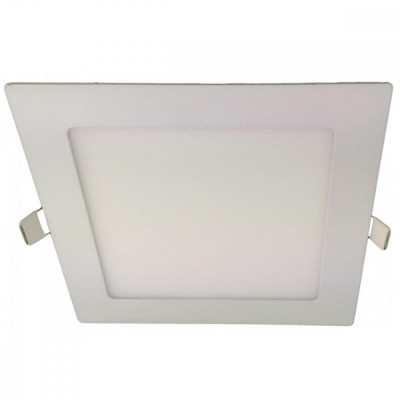 Spot Led Patrat Incastrat 9w 150x150mm 2700k foto