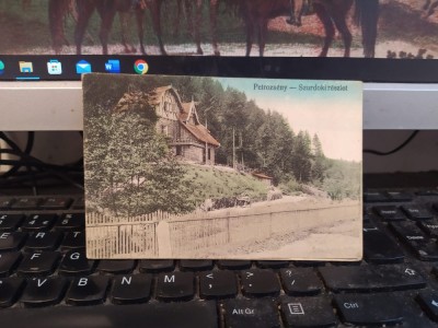 Petroșani, Pasul Surduc, Petroszeny, szurdoki reszlet, cenzurat, circa 1910, 205 foto
