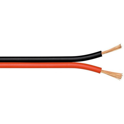 LSP-113/BR Cablu Difuzor Bifilar rosu-negru 2 x 1 100m/rol foto