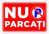 Semn pentru parcare nu parcati