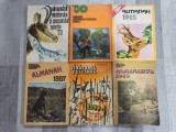 Almanahul Vanatorul si pescarul sportiv 1973,1980,1985,1987,1988 si 1989