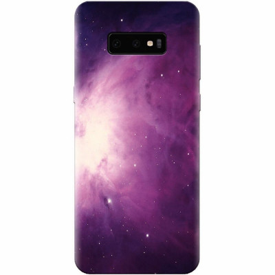 Husa silicon pentru Samsung Galaxy S10 Lite, Purple Supernova Nebula Explosion foto