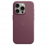 Cumpara ieftin Husa de protectie Apple FineWoven Case with MagSafe pentru iPhone 15 Pro, Mulberry