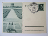 Rara! Carte postala necirculată adunarea nazistă Nurnberg 1937