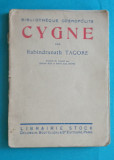 Rabindranath Tagore &ndash; Cygne ( in franceza )( 1923 )