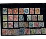Austria 1850-1899 - Lot timbre stampilate