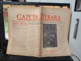 Gazeta literară nr. 49 (1956) cu desene de Eugen Barbu