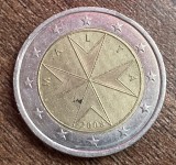 C50 - Moneda foarte veche - 2 euro - Malta - 2008