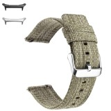 Curea material textil, compatibila cu Samsung Galaxy Watch Ultra, Olive Green